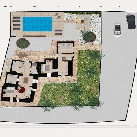 Td Trulli Chiara Tastefully Decorated With Pool * 奥斯图尼